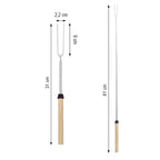 Leziter teleszkópos nyárs 31-81 cm