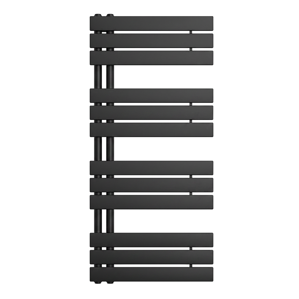 Solaro Design uscător de prosoape radiator 1200x500 mm negru