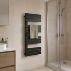 Solaro Design uscător de prosoape radiator 1200x600 mm negru