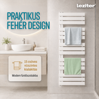 Solaro Design uscător de prosoape radiator 1400x500 mm alb