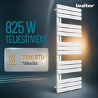 Solaro Design uscător de prosoape radiator 1400x600 mm alb