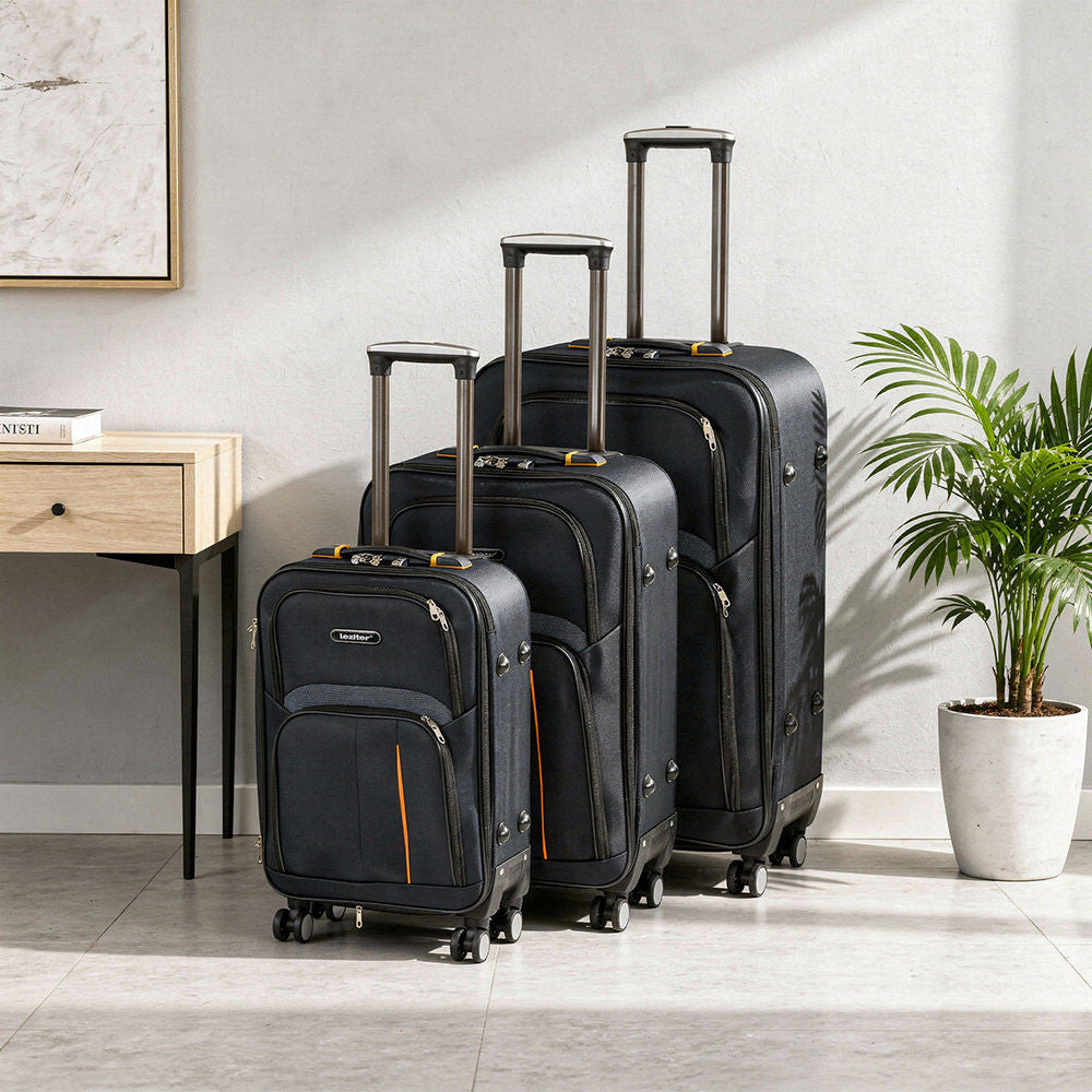 TraveLux Light gurulós bőrönd szett