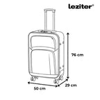 TraveLux Light gurulós bőrönd szett