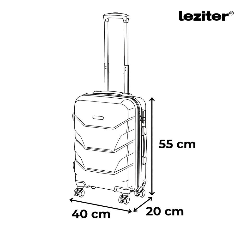 TraveLux Max VIII gurulós bőrönd szett