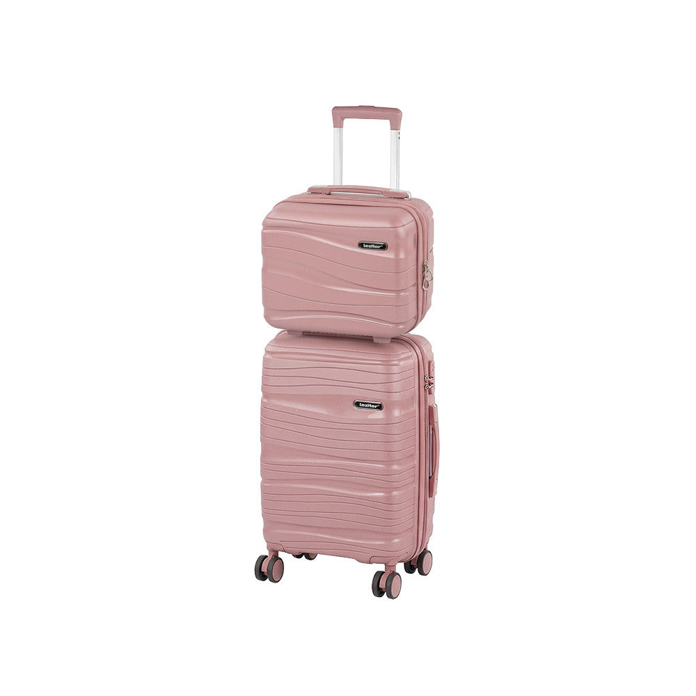 TraveLux Voyager II gurulós bőrönd szett