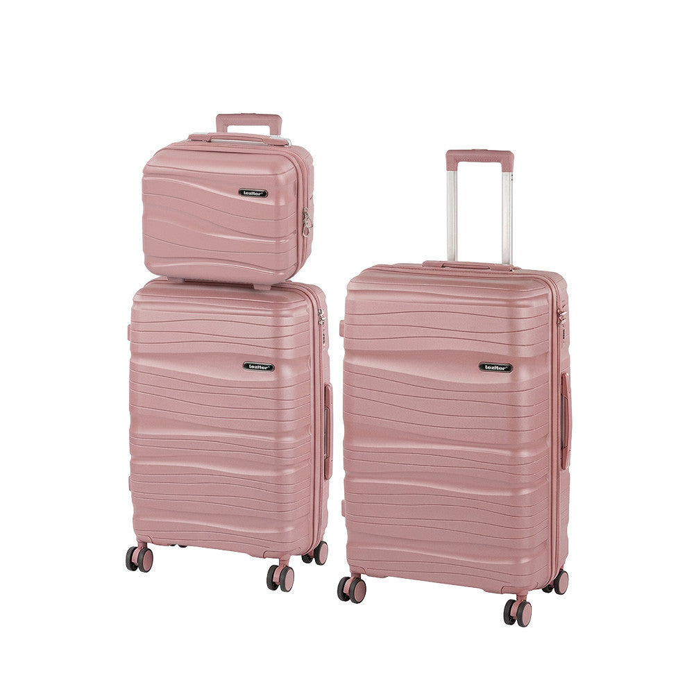 TraveLux Voyager X gurulós bőrönd szett