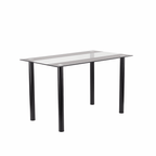 Set de masă Mezza 4 1 alb-negru