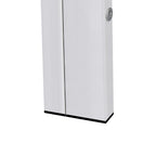 Ezra 120 cm szögletes üveg étkezőasztal