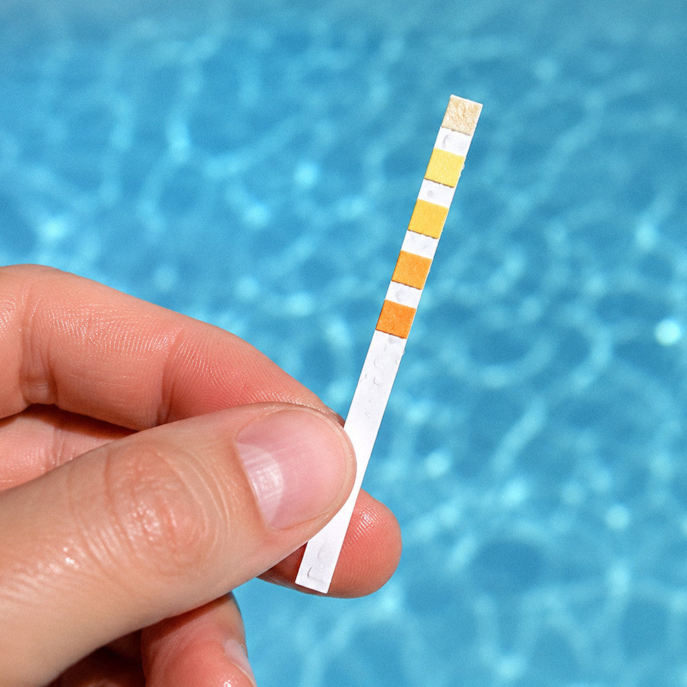 3in1 benzi de testare ape de piscină pentru clor, pH, alcalinitate 50 buc Imagine secundară a produsului