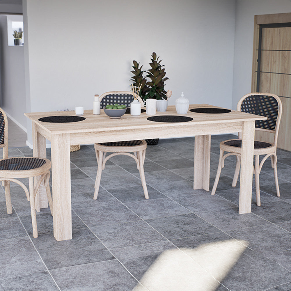 Yorki Standard étkezőasztal 160x90 cm sonoma tölgy Másodlagos kép