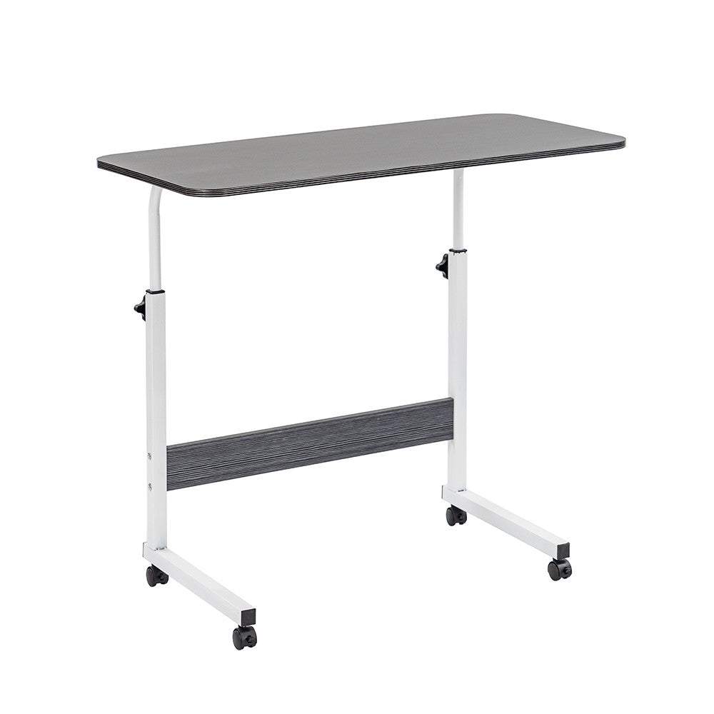 Állítható magasságú laptopasztal 80x40 cm fekete Fő kép
