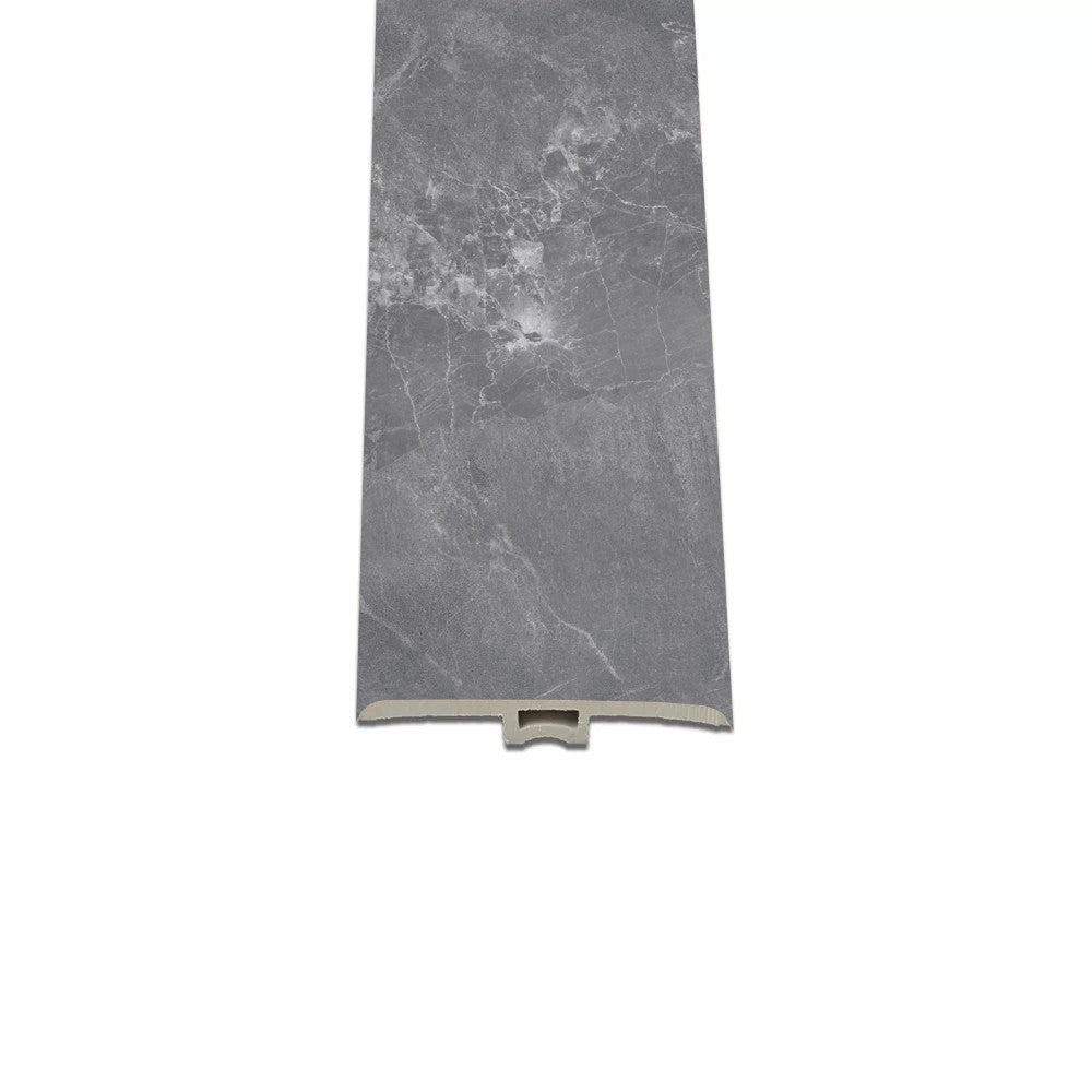 Vinyl SPC padló burkolatváltó Fjord márvány mintás sötét szürke 2400x45x6 mm Fő kép