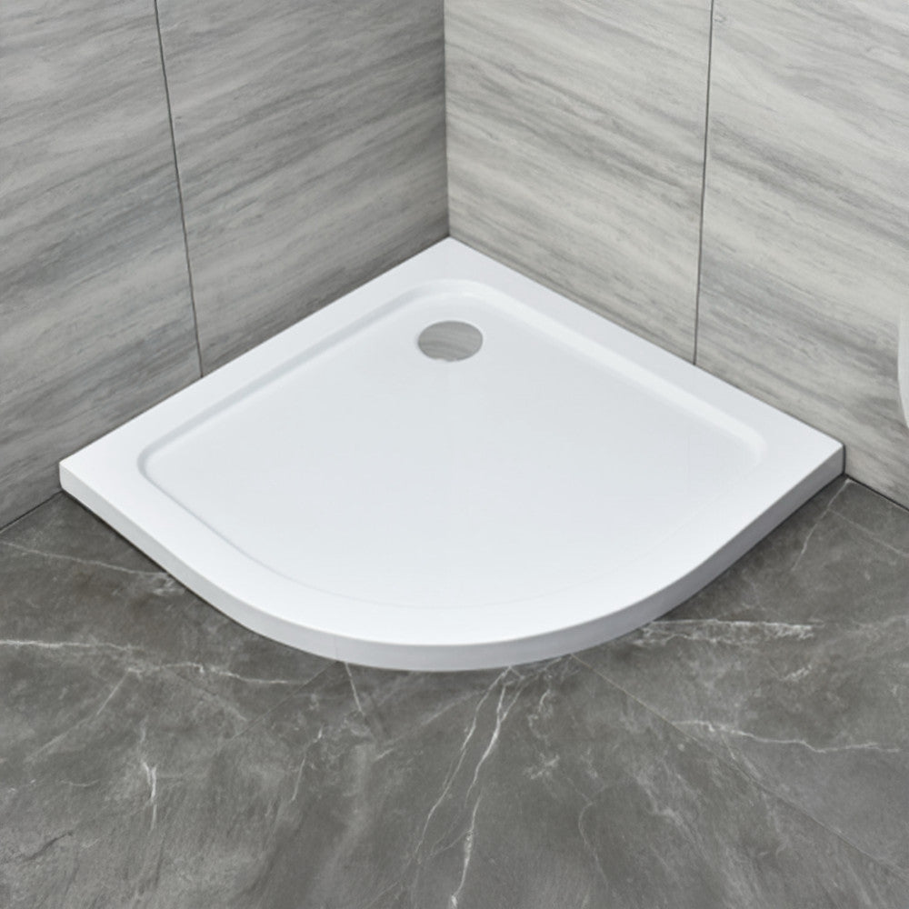 Modena Slim íves alacsony akril zuhanytálca 80x80 cm