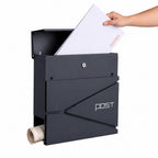 Homepost kültéri postaláda újságtartóval zárható antracit