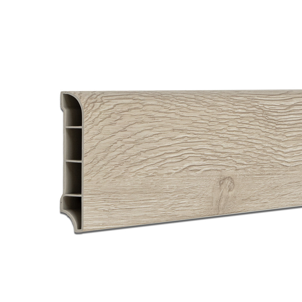 Vinyl SPC padlószegély Monte Carlo tölgy 2400x60x12 mm Fő kép