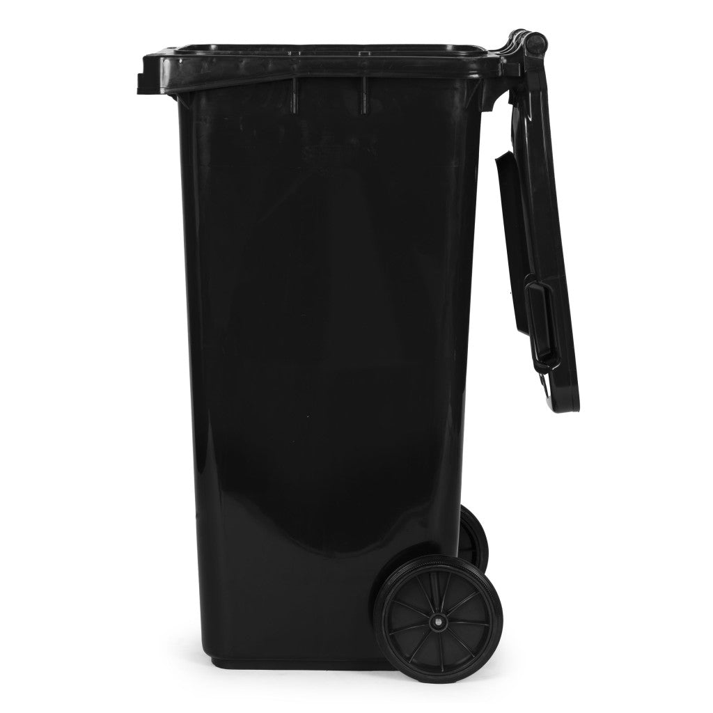 Hulladéktároló készlet 2x120L-es fekete, barna, gumikerekekkel