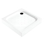 Klonberg 90x90 cm-es szögletes akril zuhanytálca 90x90 cm