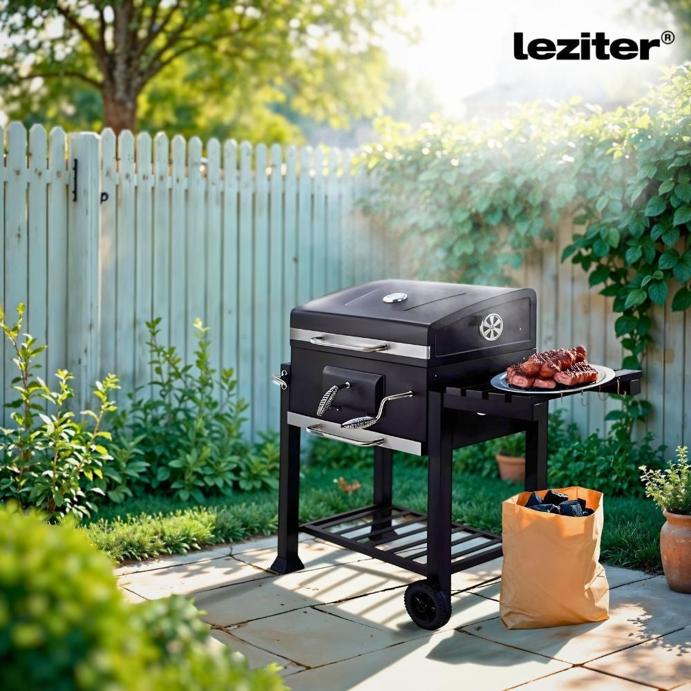 Multifunkciós faszenes kerti grillsütő Imagine secundară a produsului