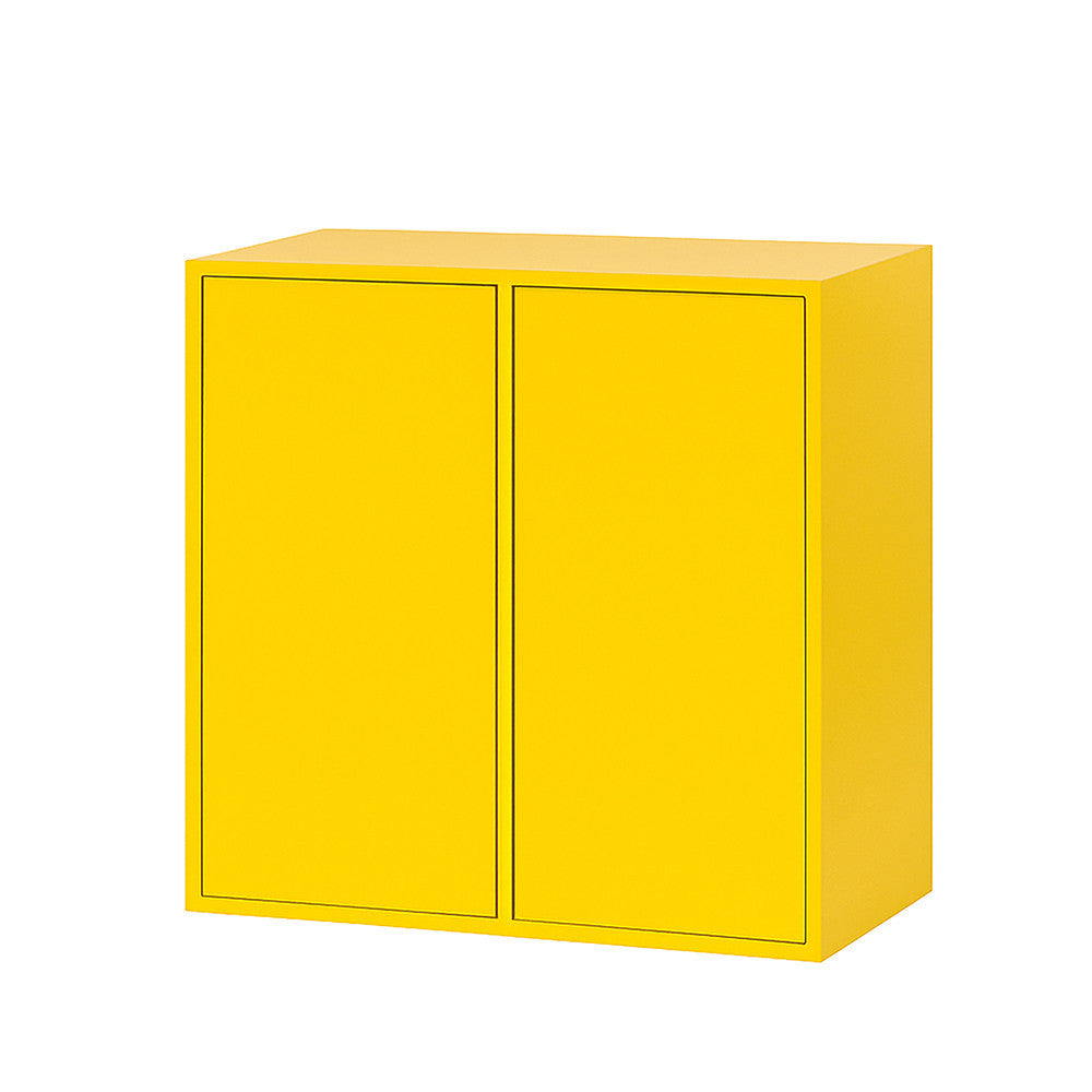 Boxie 2 ajtós fali szekrény 80x80x37 cm sárga Fő kép