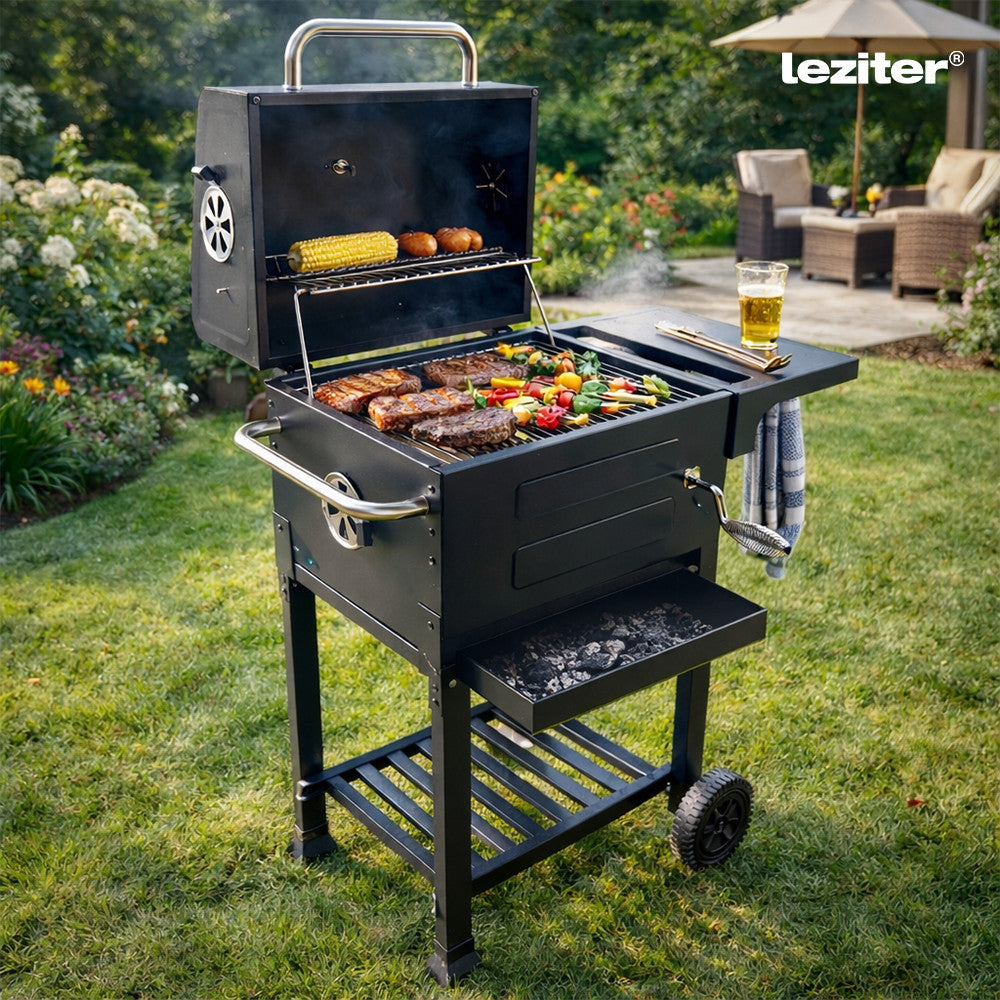 Helix multifunkciós faszenes kerti grillsütő Imagine secundară a produsului