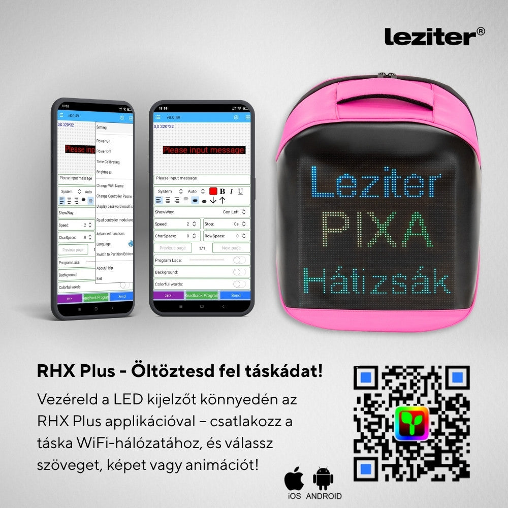 Pixa ledes okos hátizsák