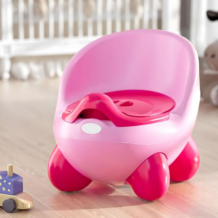 Bili kivehető betéttel, csúszásgátló lábakkal rózsaszín