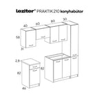 Praktik 210 konyhabútor