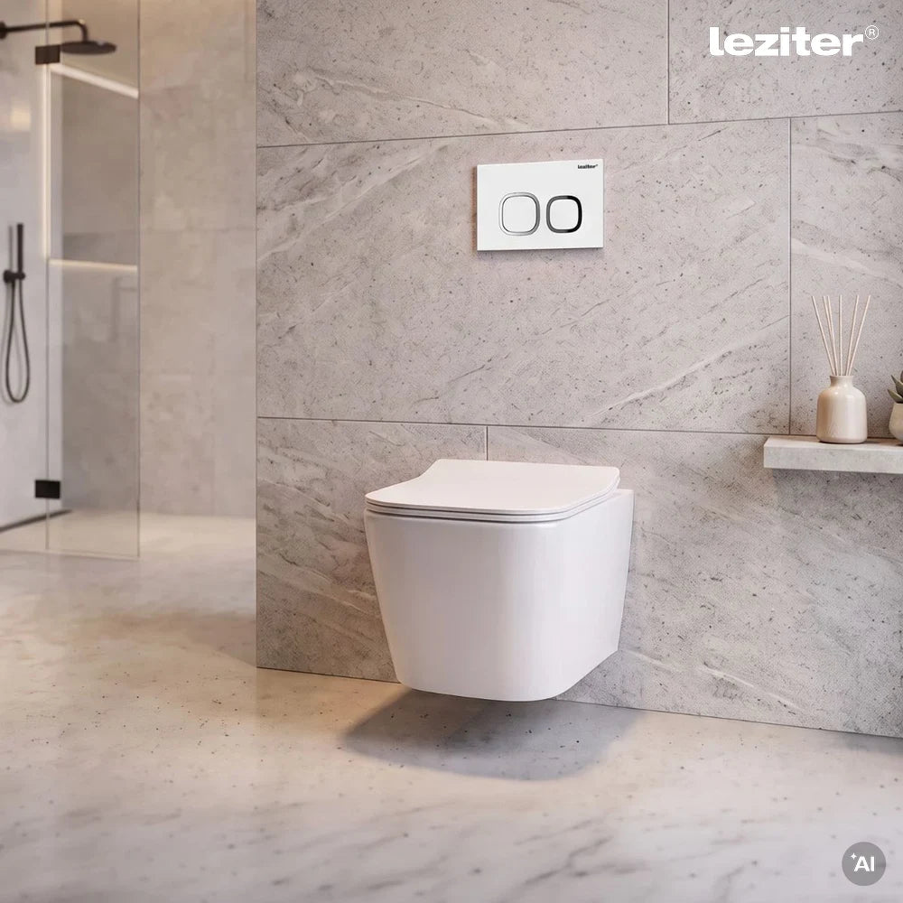 Roya Tina 83W WC-Spülkastenset zum Wandeinbau Sekundäres Bild