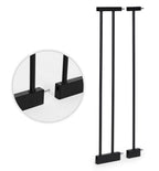 Biztonsági korlát 74-100 cm lépcsőkhöz és ajtókhoz fémből és fából