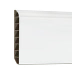 Vinyl SPC padlószegély Snow white 2400x100x12 mm