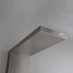 Hidromasszázs zuhanypanel felső esőztetője alulnézetből - Homelux, SP-S2102