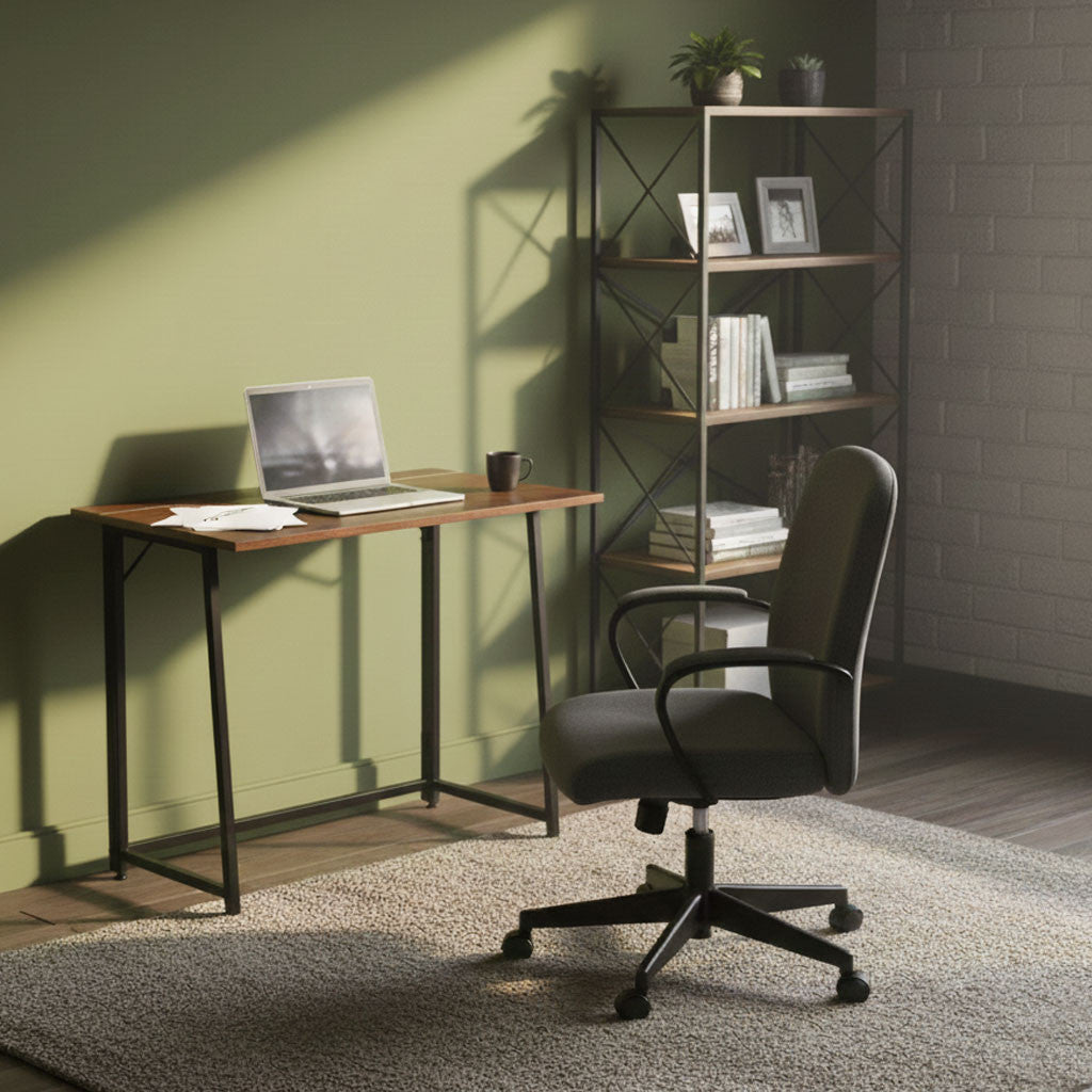 Összecsukható Íróasztal 80x45 cm Loft Stílus Másodlagos kép