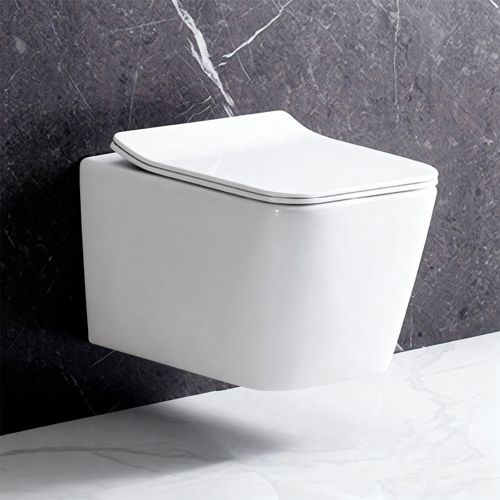 Tina fali rimless WC soft close ülőkével Másodlagos kép