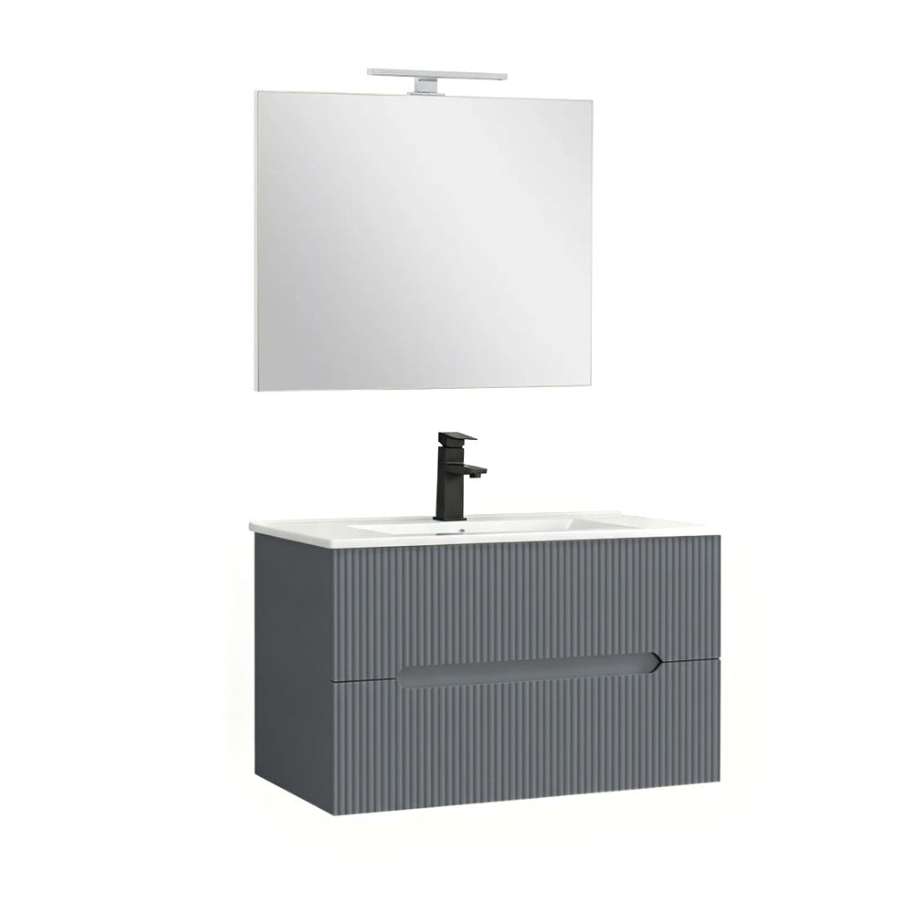 Set mobilier baie Trent 80 Imagine secundară a produsului