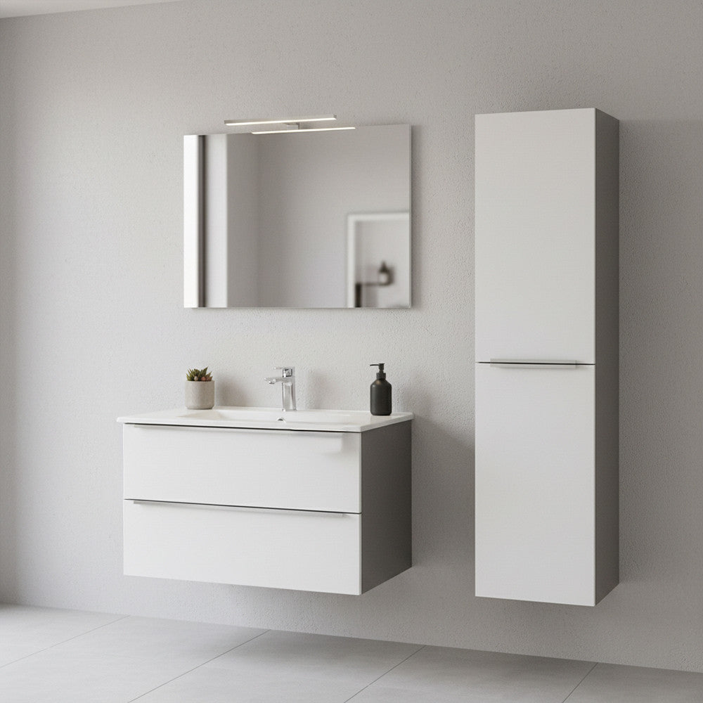 Vario Trim 35 függesztett oldal szekrény antracit-fehér Másodlagos kép
