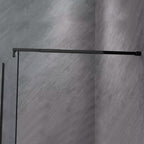 River walk in zuhanyfal 70x190 cm fekete