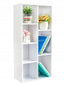 Fehér könyvespolc 50x24x106 cm