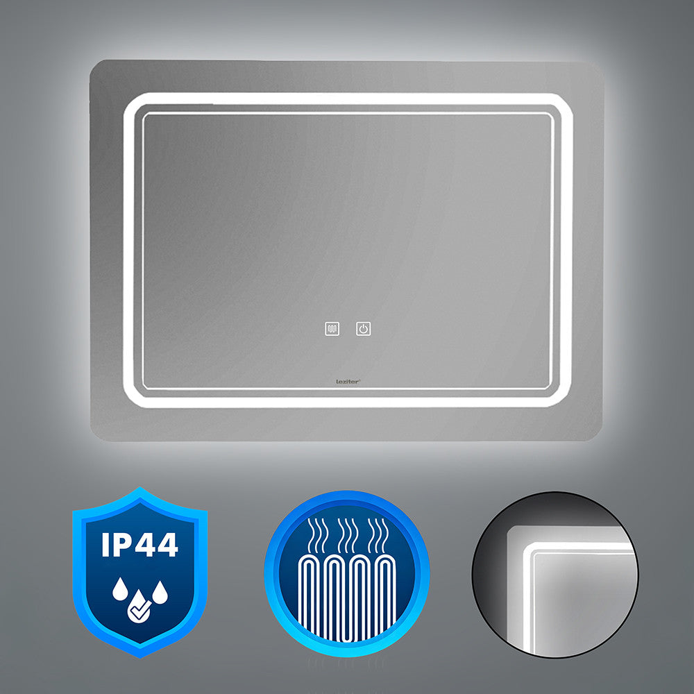 Vid 80 tükör led világítással Fő kép