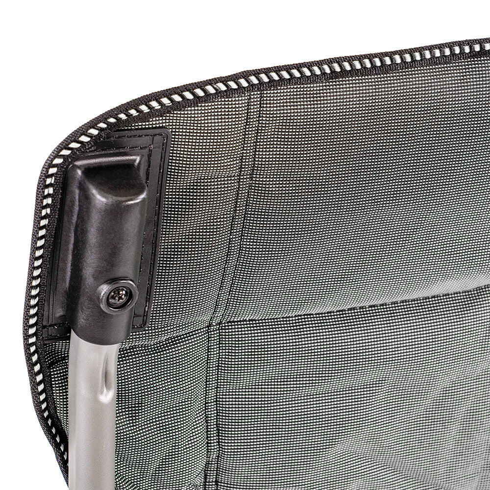 Leziter Comfort Plus karfás horgász szék pohártartóval szürke
