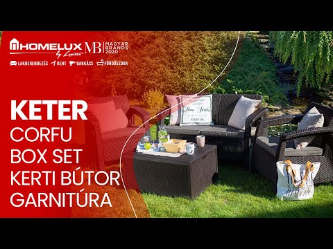 Corfu box set kerti bútor garnitúra