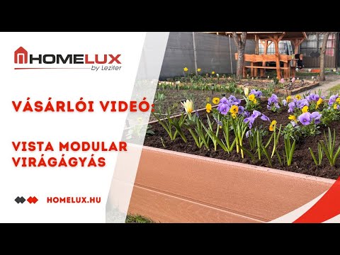 Vista modular virágágyás