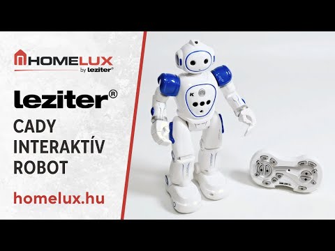 Cady robot intelligens, érzékelős, interaktív játék kék