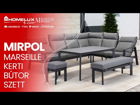 Marseille kerti bútor szett