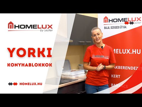 Yorki 360 konyhabútor alulfagyasztós hűtős kivitelben