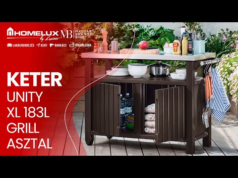 Unity XL 183L grill asztal