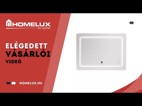 Vid 80 tükör led világítással
