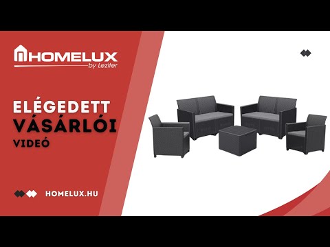 Claire 6 személyes kerti bútor garnitúra