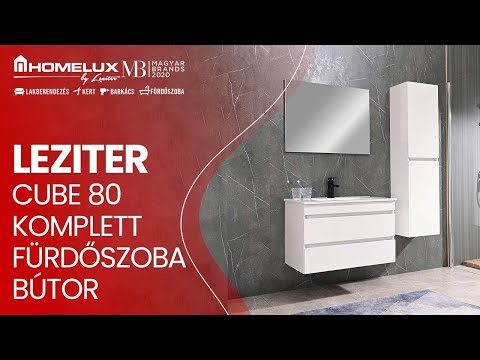 Set mobilier baie Cube 80 Imagine principală a produsului