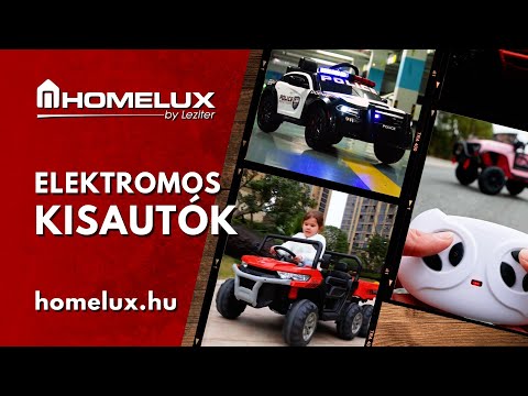 Elektromos platós munkagép piros