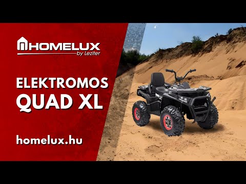 Elektromos quad fekete XL